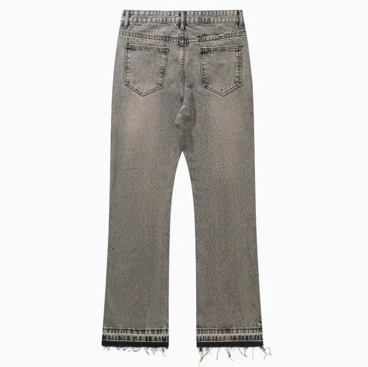 FURMO - Raw Flared Jeans