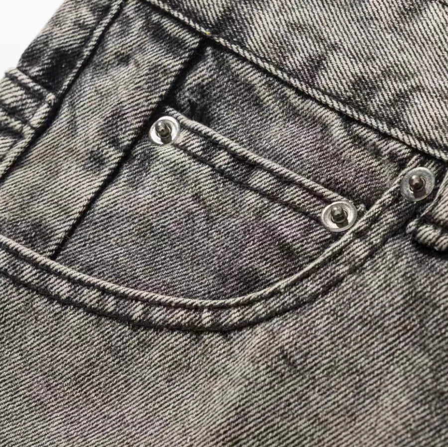 FURMO - Raw Flared Jeans