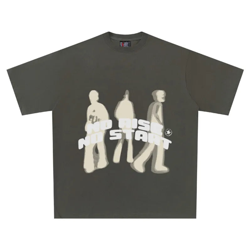FURMO - NO RISE NO START CLOUD T-SHIRT