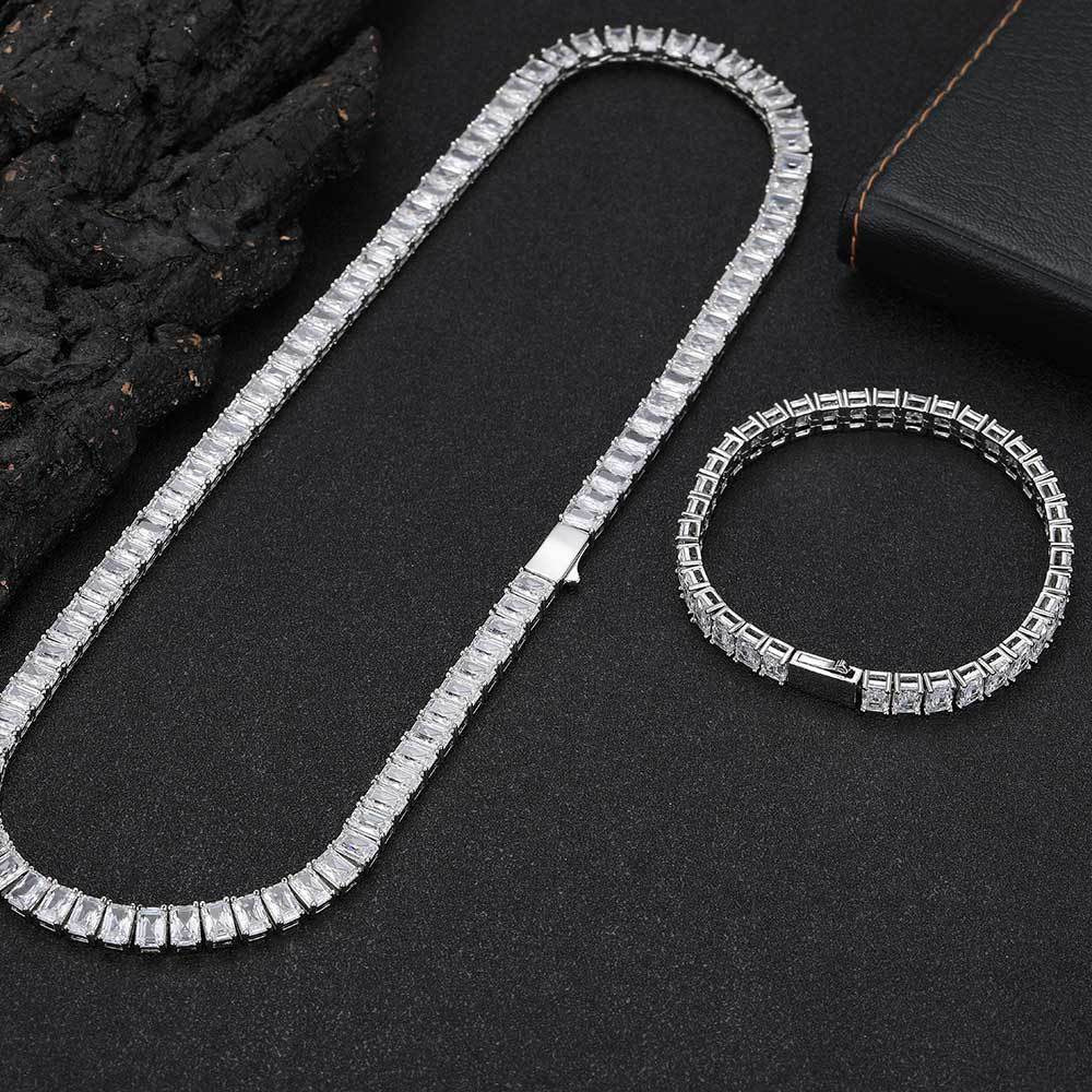 💎 FURMO - “Diamond Cut” Iced Bracelet