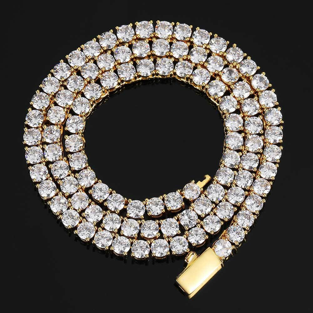 ✨ FURMO - “Golden Frost” Tennis Chain