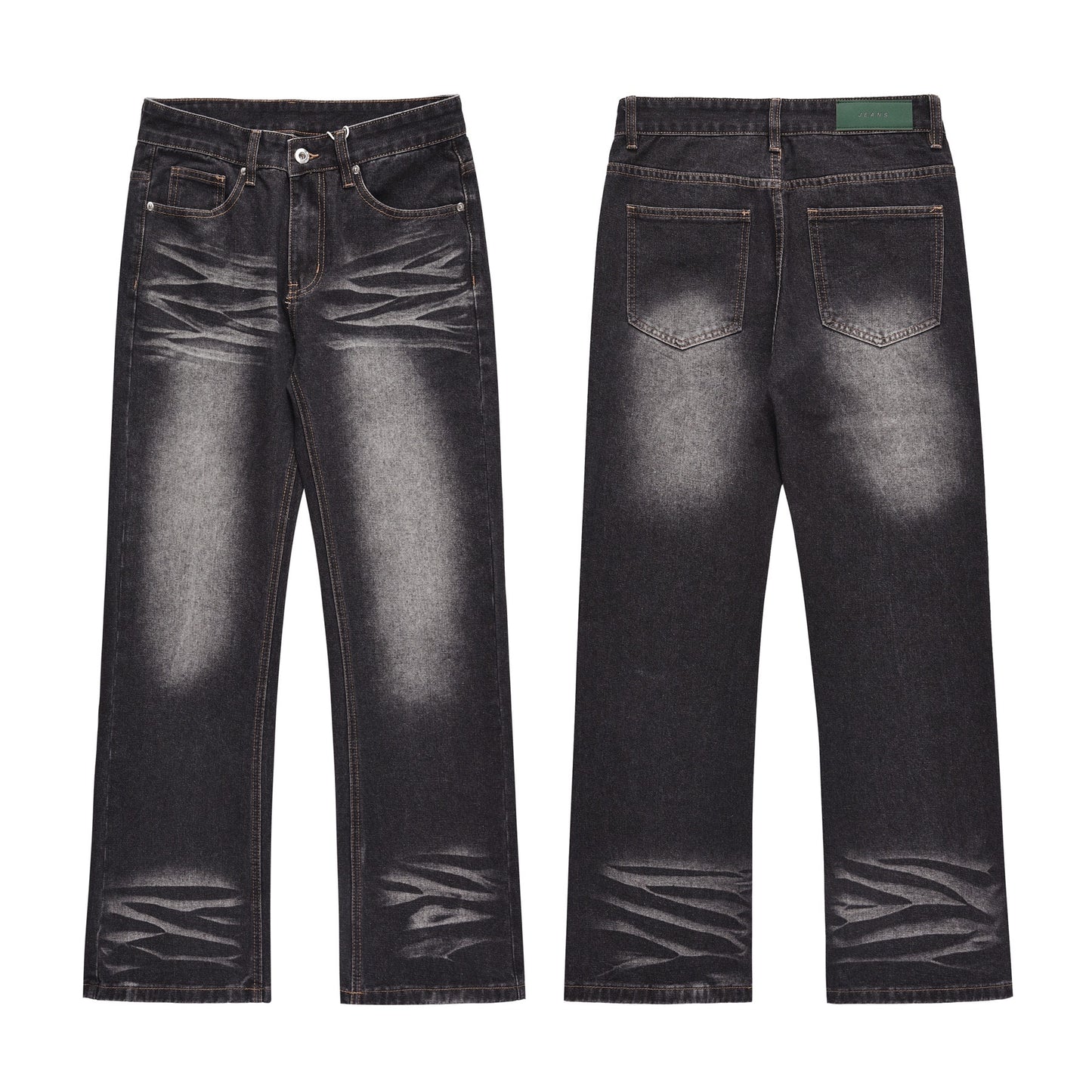 FURMO - Black Vintage Washed Jeans
