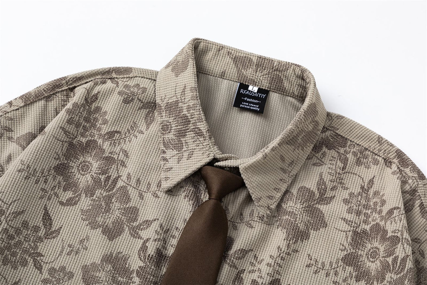 FURMO - Vintage Floral Hemd