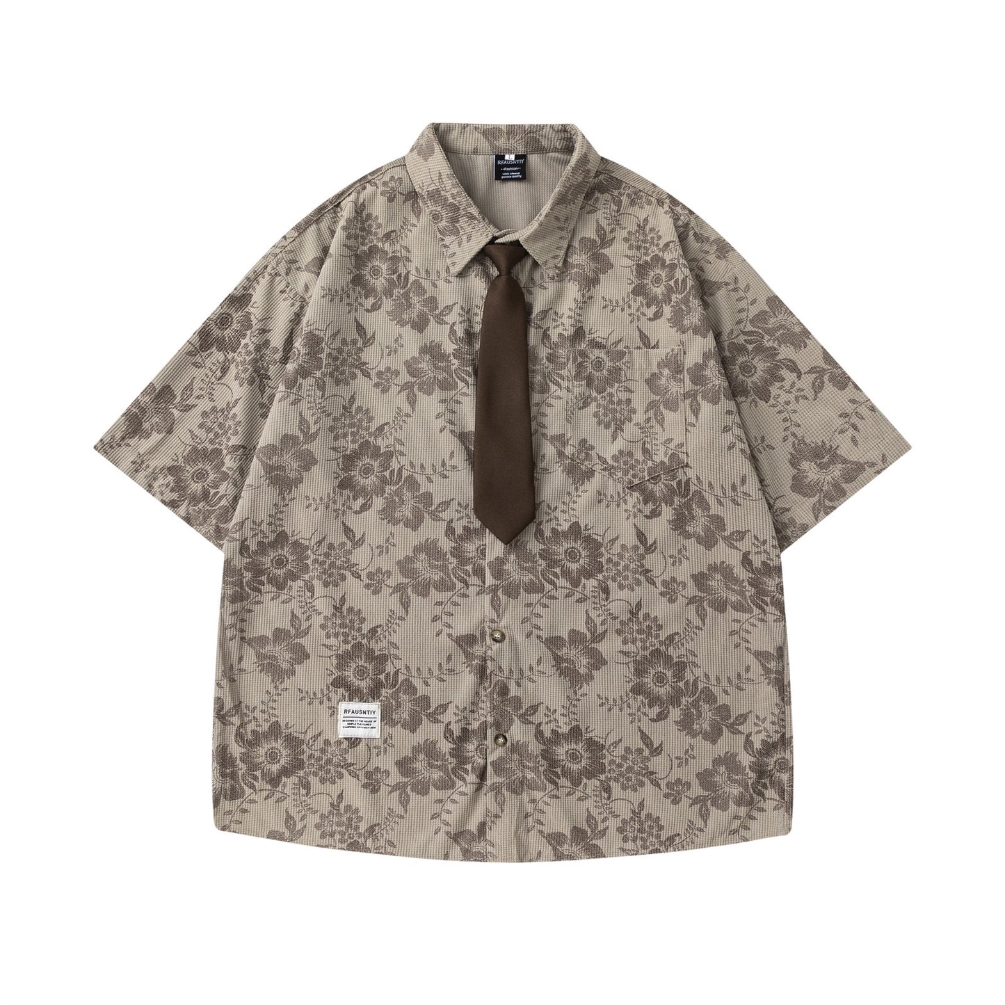 FURMO - Vintage Floral Hemd