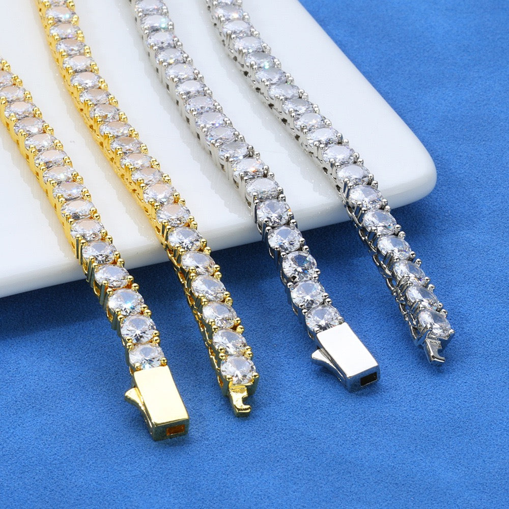 💎 FURMO - “Iced Cuban” Tennis Chain