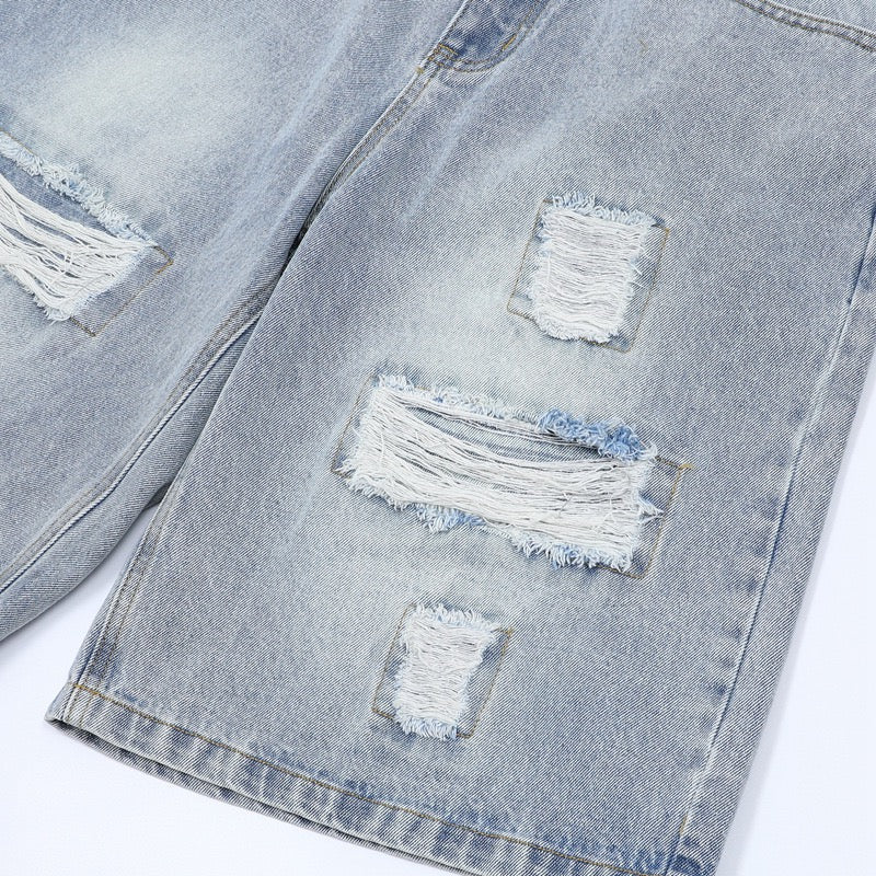 FURMO – Ripped Denim Jorts