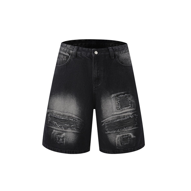 FURMO – Ripped Denim Jorts