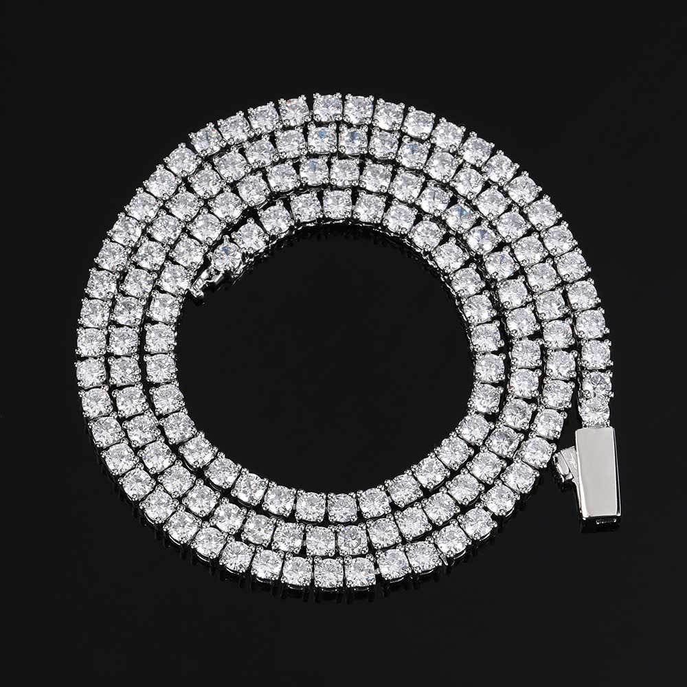 💎 FURMO - “Iced Cuban” Tennis Chain