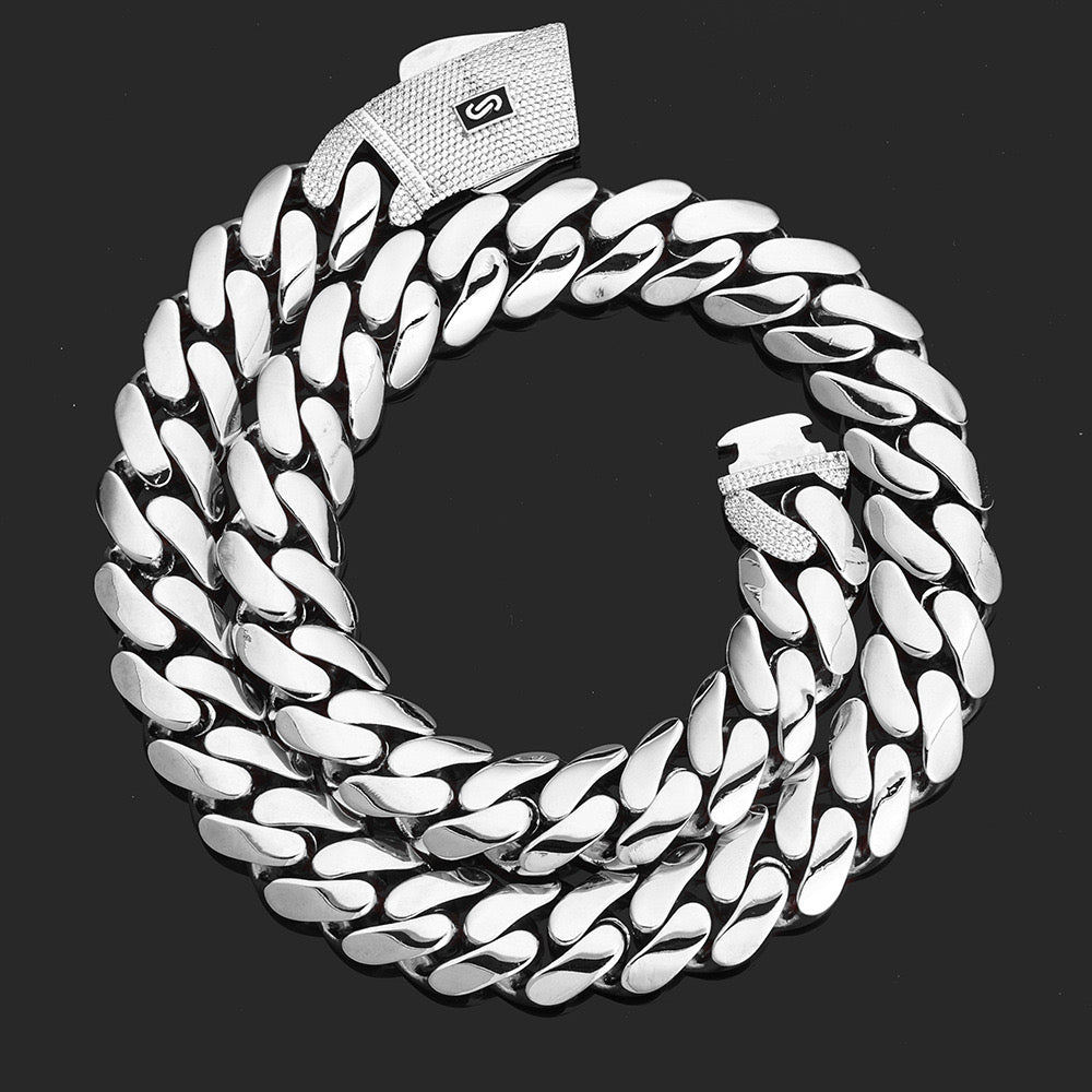 FURMO - “King Cuban” Chain – Silver Edition