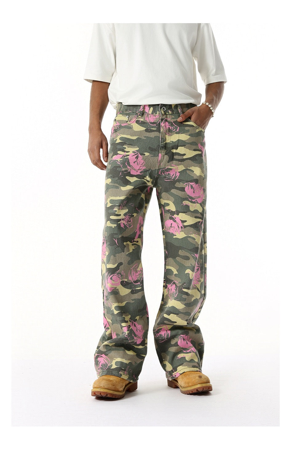 FURMO - Camo Pink Rose Pants