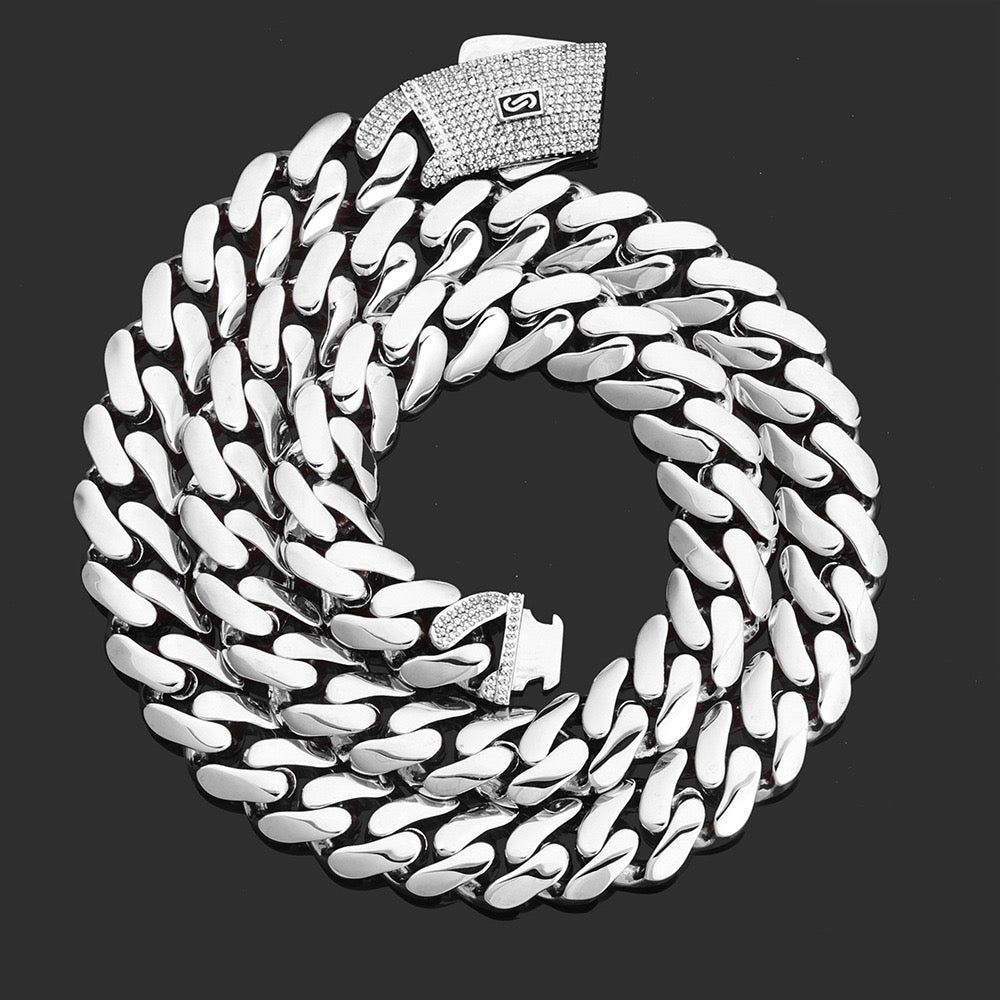 FURMO - “King Cuban” Chain – Silver Edition