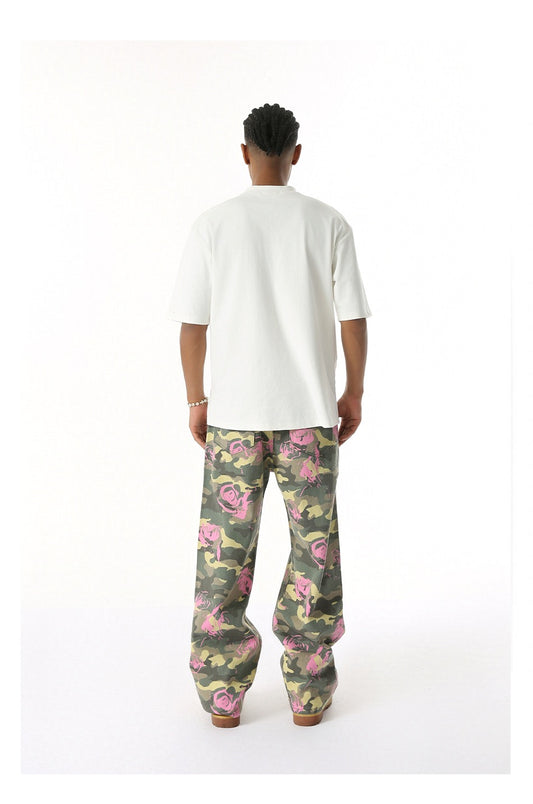 FURMO - Camo Pink Rose Pants