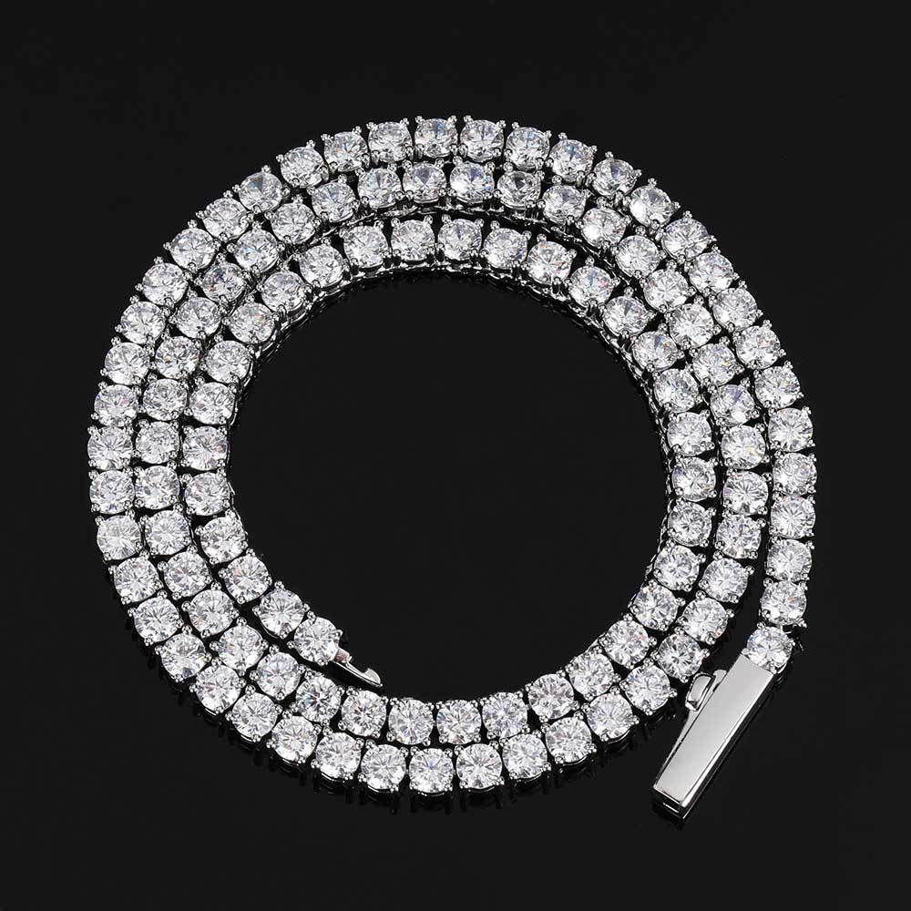 💎 FURMO - “Iced Cuban” Tennis Chain