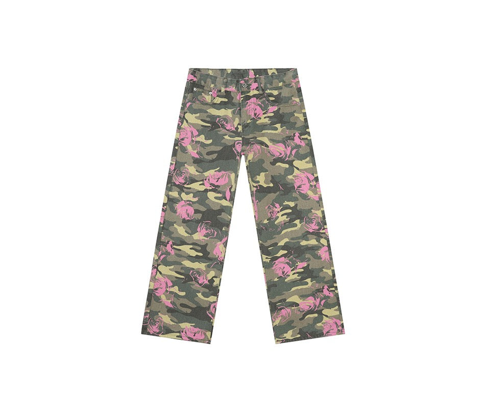 FURMO - Camo Pink Rose Pants