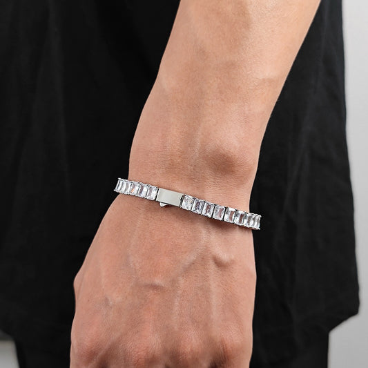 💎 FURMO - “Diamond Cut” Iced Bracelet