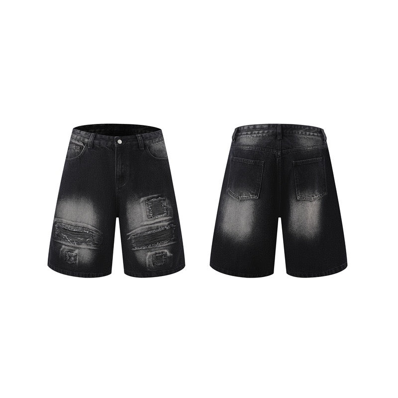 FURMO – Ripped Denim Jorts