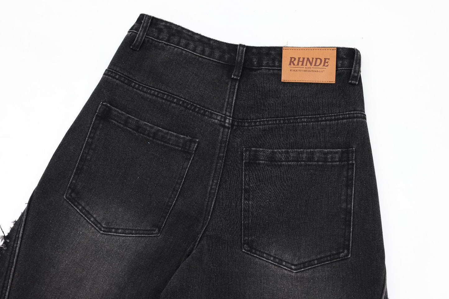 Furmo – Blackout Cuts Denim Shorts