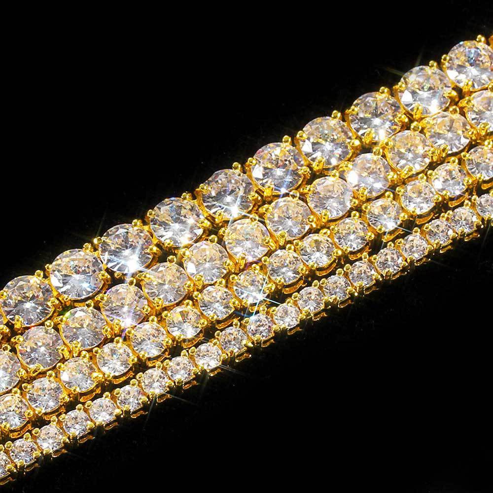 ✨ FURMO - “Golden Frost” Tennis Chain