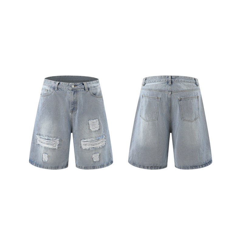 FURMO – Ripped Denim Jorts