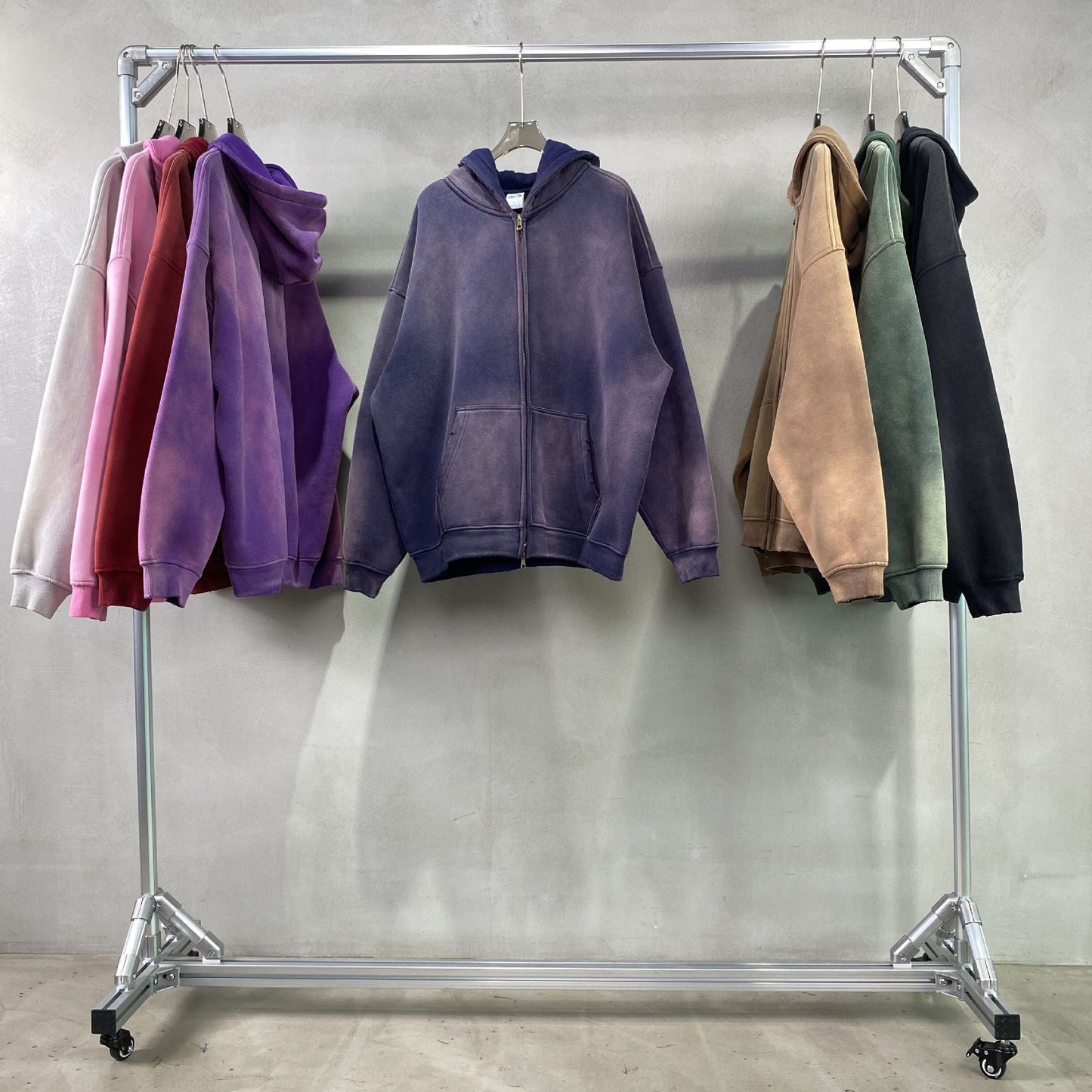 FURMO - Washed Zip Hoodie