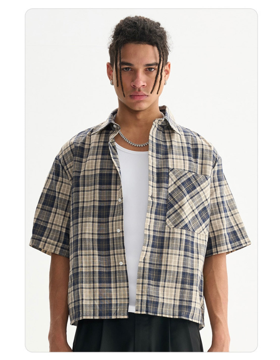 Furmo – Grid Check Overshirt