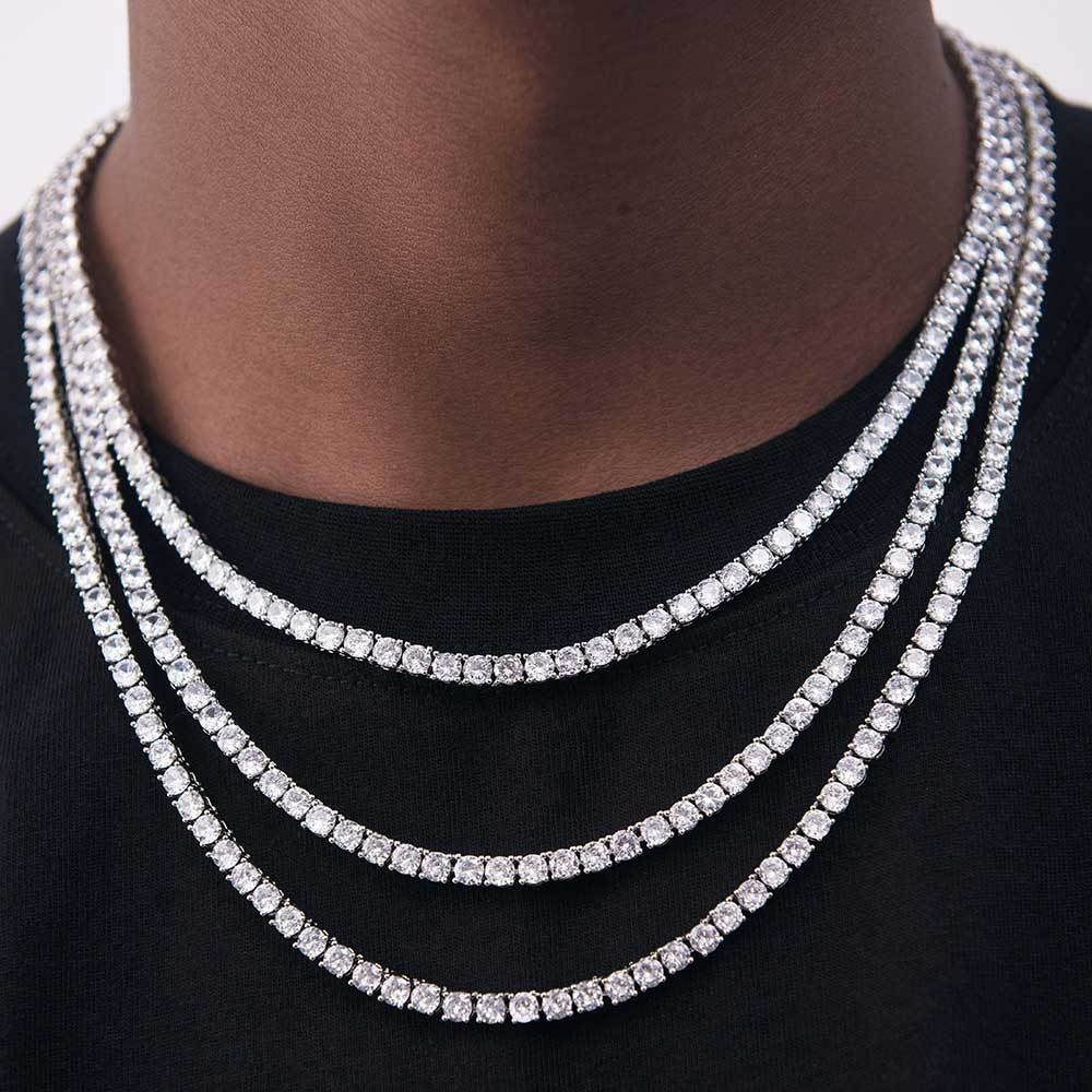 💎 FURMO - “Iced Cuban” Tennis Chain