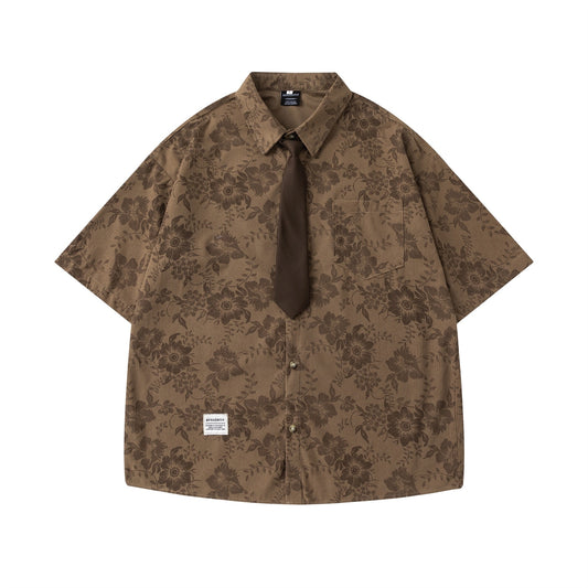 FURMO - Vintage Floral Hemd