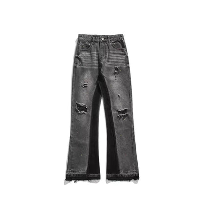 FURMO - Destroyed Flared Denim