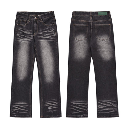 FURMO - Black Vintage Washed Jeans