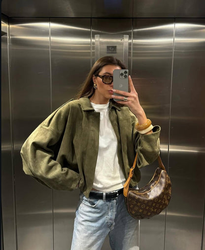 FURMO - Olive Box Jacket
