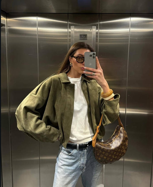 FURMO - Olive Box Jacket