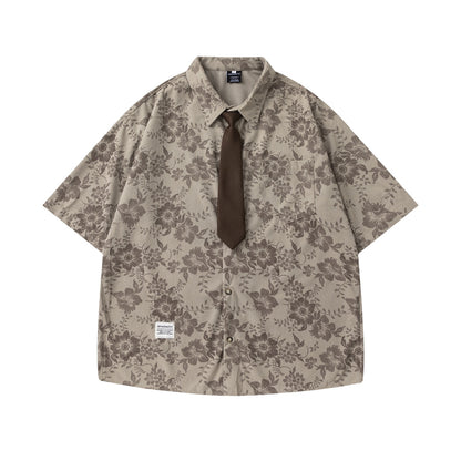 FURMO - Vintage Floral Hemd
