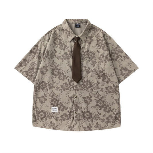 FURMO - Vintage Floral Hemd