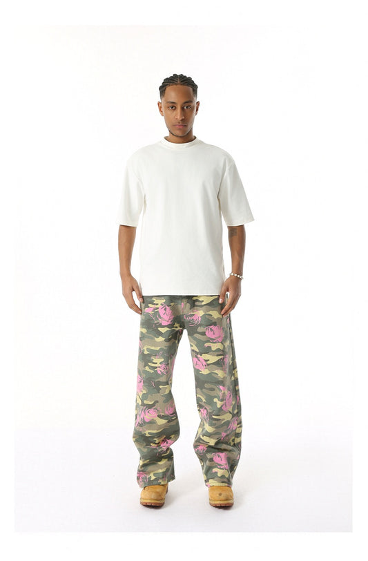 FURMO - Camo Pink Rose Pants