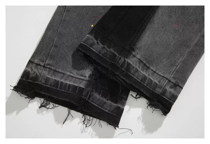 FURMO - Destroyed Flared Denim