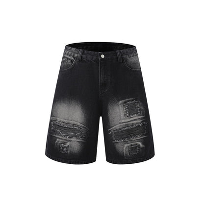 FURMO – Ripped Denim Jorts