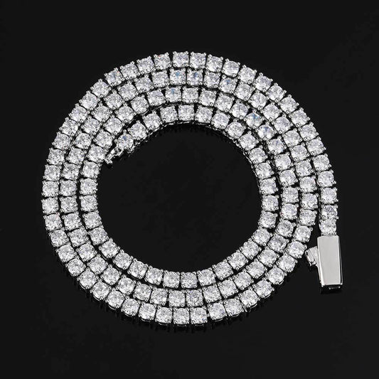 💎 FURMO - “Iced Cuban” Tennis Chain