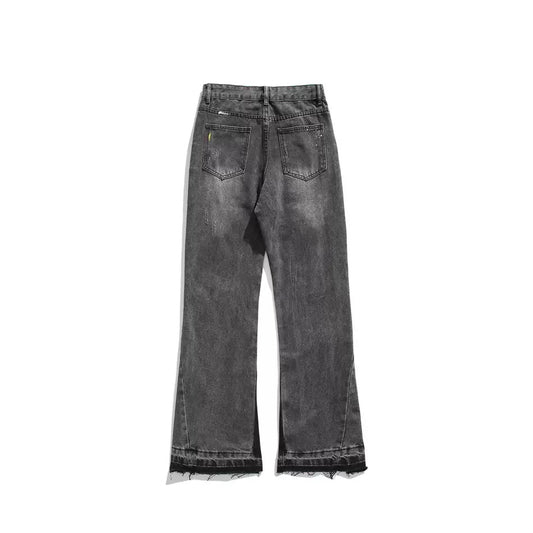 FURMO - Destroyed Flared Denim