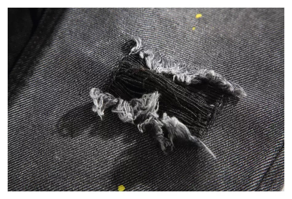 FURMO - Destroyed Flared Denim