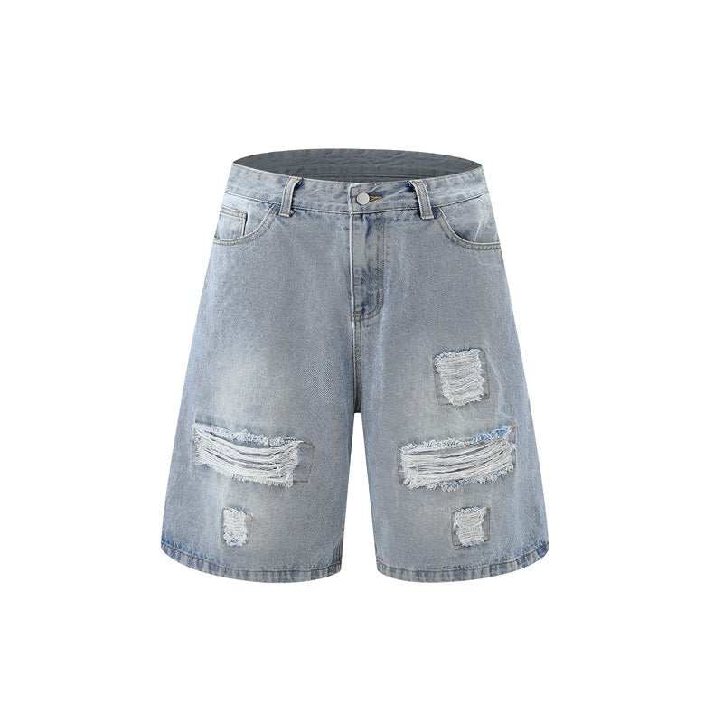 FURMO – Ripped Denim Jorts