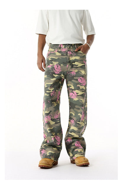 FURMO - Camo Pink Rose Pants