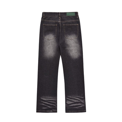 FURMO - Black Vintage Washed Jeans