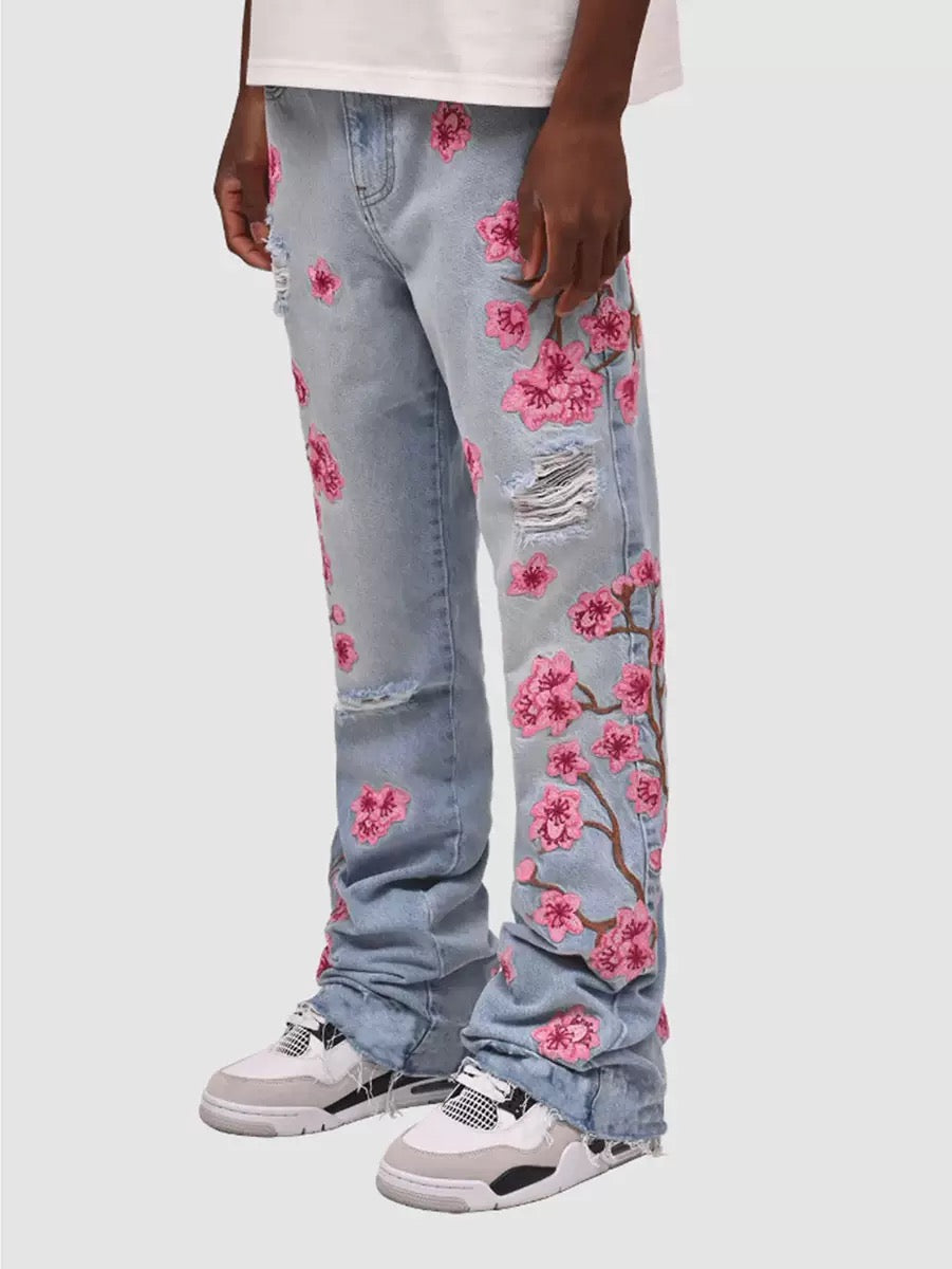 FURMO - Roses Blue Denim