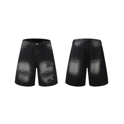 FURMO – Ripped Denim Jorts