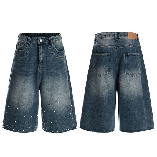 FURMO - Pearl Wide Denim Jorts