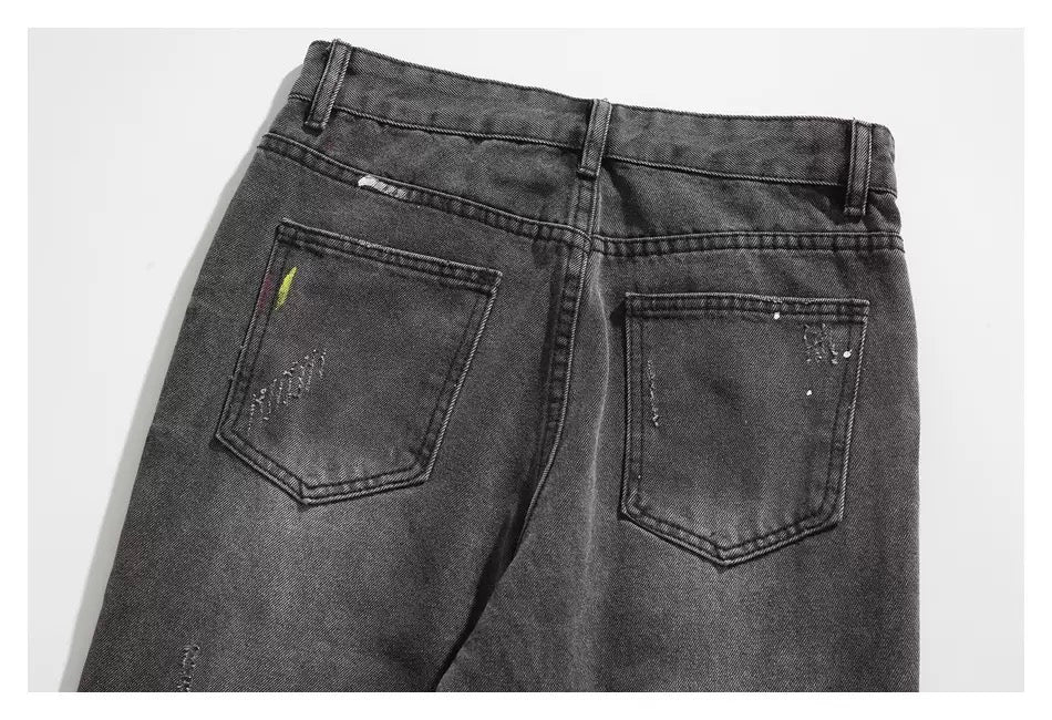 FURMO - Destroyed Flared Denim