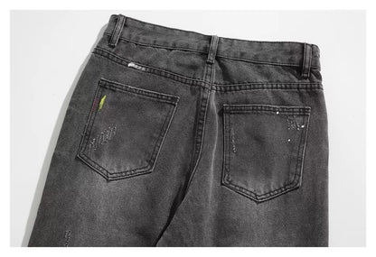 FURMO - Destroyed Flared Denim