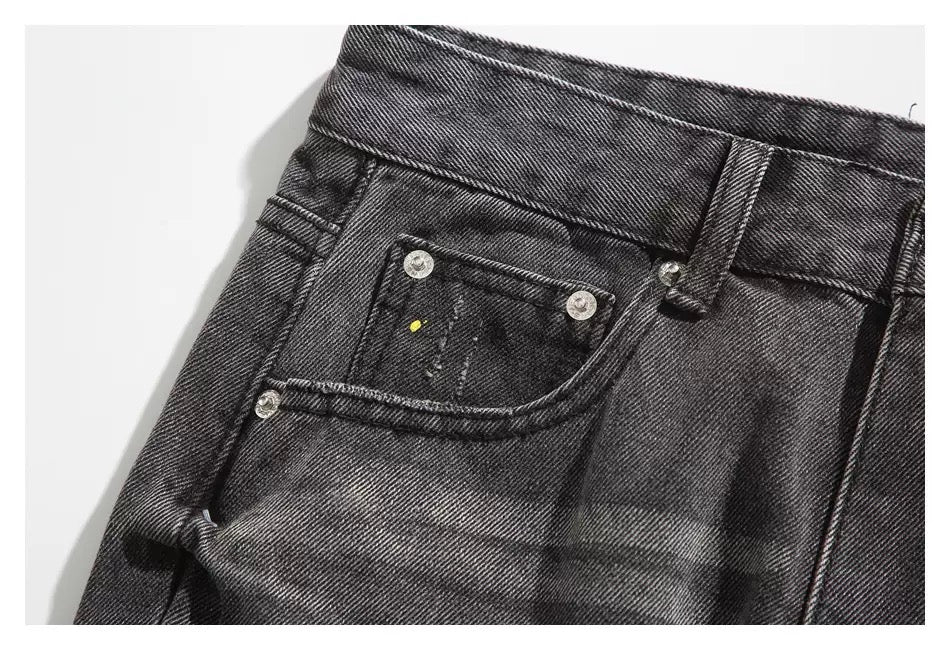 FURMO - Destroyed Flared Denim