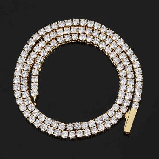 ✨ FURMO - “Golden Frost” Tennis Chain