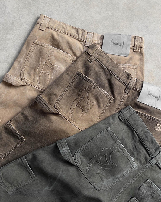FURMO - Vintage Cord Cargo Shorts